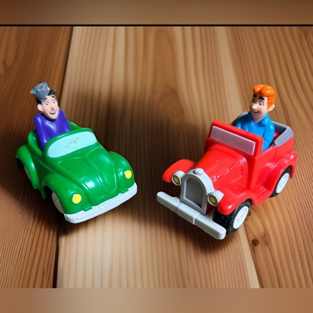 1991 Burger King Archie Jughead Card Kids Club Meal Toy Jug Head Comics Lot of 2